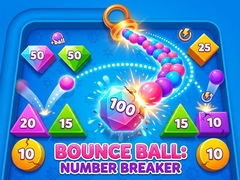 ગેમ Bounce Ball: Number Breaker