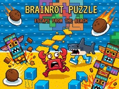விளையாட்டு Brainrot Puzzle: Escape from the Beach