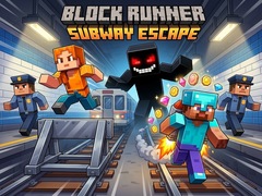 खेल Block Runner: Subway Escape