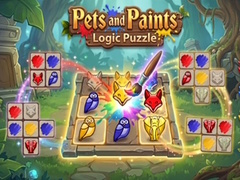 खेल Pets and Paints: Logic Puzzle