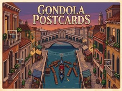 खेल Gondola Postcards
