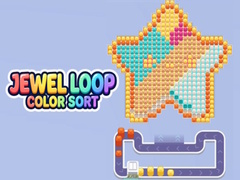 గేమ్ Jewel Loop Color Sort