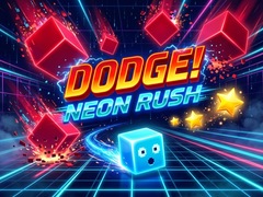 खेल Dodge! Neon Rush