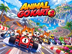 खेल Animals Go Kart 2