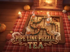 खेल Pipe Line Puzzle: Tea