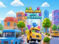 ಗೇಮ್ Pixel Jam Bus Puzzle