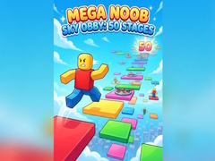 ಗೇಮ್ Mega Noob Sky Obby: 50 Stages