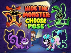 ಗೇಮ್ Hide the Monster: Choose Pose