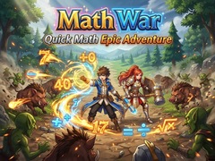 ಗೇಮ್ Math War: Quick Math Epic Adventure