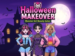 खेल Halloween Makeover: Monster Girl Beauty Salon