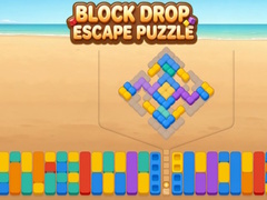 గేమ్ Block Drop Escape Puzzle