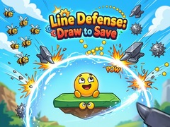 ಗೇಮ್ Line Defense Draw to Save