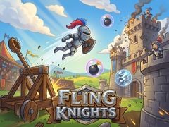 గేమ్ Fling Knights