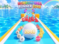 గేమ్ Rainbow Ball Runner 2048