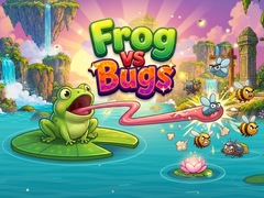 खेल Frog Vs Bugs