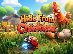 खेल Hide From Chickens