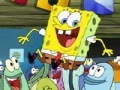 खेल Spongebob Find The Numbers