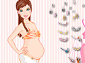 खेल Fashionable Expectant Mother Dress Up