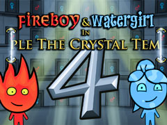 खेल Fireboy and Watergirl 4: Crystal Temple