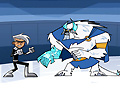 खेल Danny Phantom: urban jungle rumble 