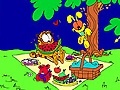 खेल Garfield online coloring