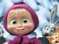 खेल Masha and the Bear Magic Puzzle