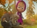 खेल Masha and the hedgehog